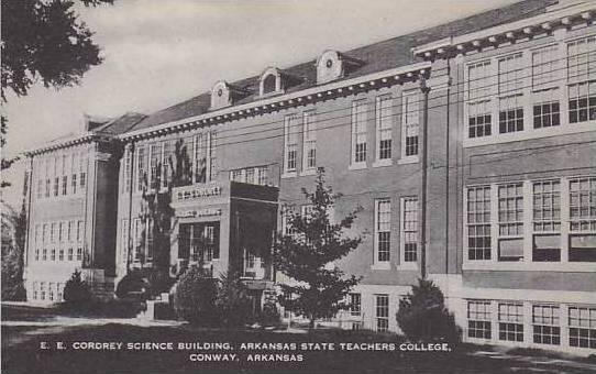 Arkansas Conway E E Cordrey Science Building Arkansas State Teachers College ...