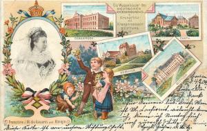 Vintage Postcard Die Waisenhauser Des Deutschen Kriegerbundes Kronprinz Stiftung
