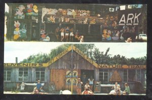 CATOOSA OKLAHOMA ROUTE 66 NATURES'S ACRES ARK VINTAGE ADVERTISING POSTCARD