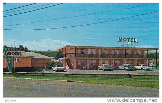 Bow River Motel , CALGARY , Alberta , Canada , 50-60s
