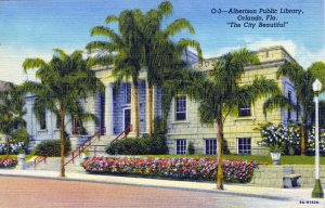 [ Linen ] US Florida Orlando - Albertson Public Library