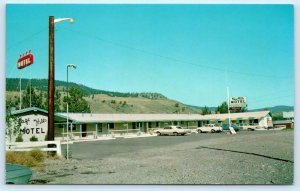 CACHE CREEK, B.C. British Columbia Canada ~ SAGE HILLS MOTEL c1960s Postcard