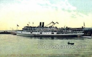 Yale Harvard Boat Race Steamer Richard Peck, New Haven, Conn, USA Ocean Liner...