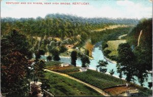 USA Kentucky And Six Rivers Near High Bridge Kentucky Postcard C033