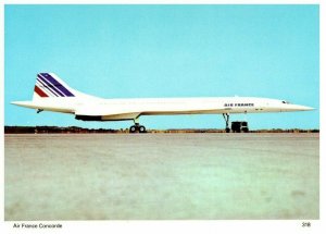 Air France Concorde Airplane Charles Skilton Postcard