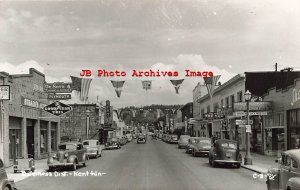 330661-Washington, Kent, RPPC, Street Scene, Business Section, Photo No C-8-PeV