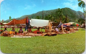 Postcard Oceania - Samoa - Pago Pago Market Place
