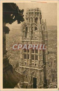 Old Postcard Rouen (Seine Inferieure) the Butter Tower