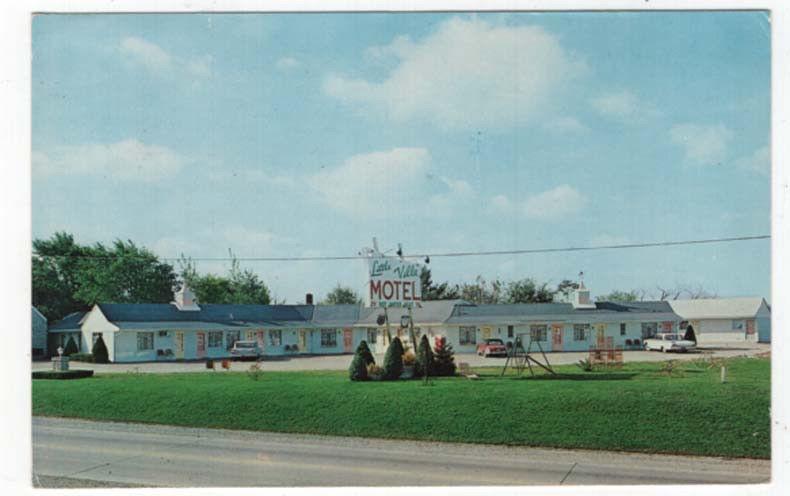 Richmond, Indiana, Early View of The Little Villa Motel