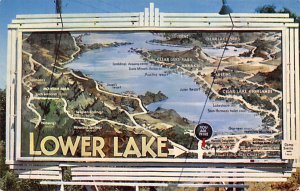 Lower Lake, Clear Lake California, USA Unused 