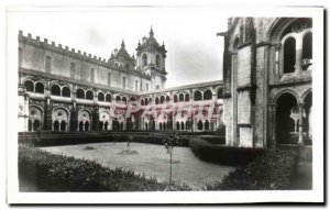 Old Postcard Alcobaca Cloister Cloitre do Silencio Silencio