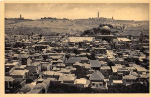 B39737 Jerusalim General view and Mount of Olives   israel