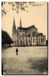 Old Postcard Chateauroux L & # 39eglise St Andre