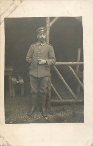 German military uniform instant photography portrait ww1 postcard