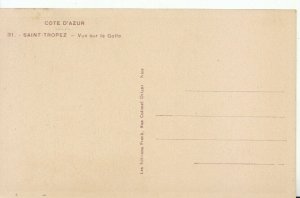 France Postcard - Saint Tropez - Vue sur le Golfe - Ref 9996A