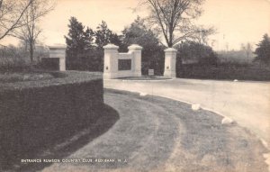 Red Bank New Jersey Rumson Country Club Entrance, B/W Photo Print PC U10296