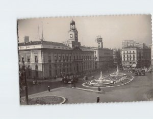 Postcard Sun Gate, Madrid, Spain