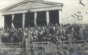 Deutsches Turnfest Leipzig Germany Unused 