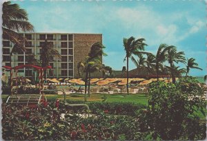 Aruba Poolterrace At Holiday Inn Vintage Postcard BS.26