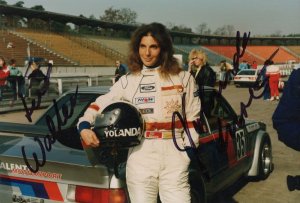 Yolanda Surer Swiss Motor Racing Formula 3 Large Hand Signed Photo