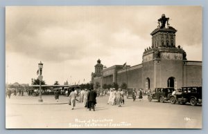 PHILADELPHIA PA SESQUI EXPO AGRICULTURE BLDG ANTIQUE REAL PHOTO POSTCARD RPPC