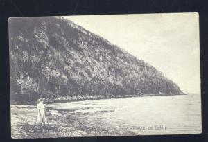 ISLE OF PINES PLAYA DE COLON CUBA ANTIQUE VINTAGE POSTCARD