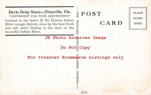 FL, Titusville, Florida, Davis Drug Store, Multi-View, Williams Pub
