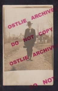 Portsmouth OHIO RPPC c1910 DR. J.B. RAY JR Physician OCCUPATIONAL Minford OH