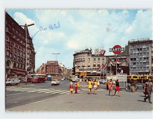 Postcard Place de la Gare Luxembourg