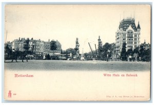 c1905 White House And Stronghold Rotterdam Netherlands Unposted Antique Postcard