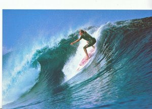 Sports Postcard - Surfing, Watersports, Australian Surfer Posted 1982 - LSL162