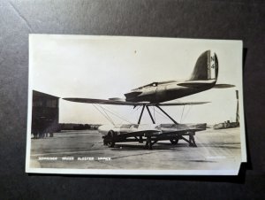 Mint England Aviation Postcard Schneider Racer Gloster Napier