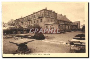 Old Postcard Mont Sainte Odile Terrace
