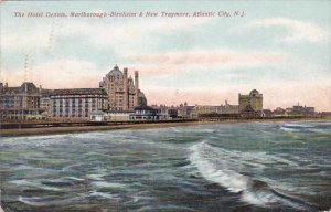 New Jersey Atlantic City The Hotel Dennis Marlborough Blenheim & New Traymore...