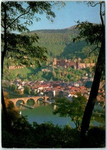 M-17504 View of the Philosopher's Way in Autumn Heidelberg Germany