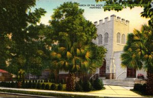 Florida Tarpon Springs Church Of The Good Shepherd Home Of The famous Innes P...