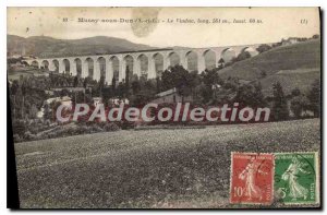 Postcard Old Mussy in Duns The Viaduct