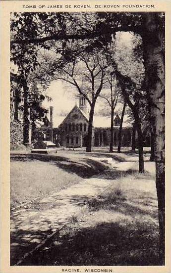 Wisconsin Racine Tomb Of James De Koven De Koven Foundation Artvue