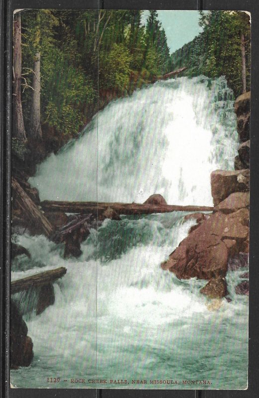 Montana, Missoula - Rock Creek Falls - [MT-033]