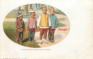 Los Angeles Chinatown Boys Wearing Ethnic Folklore Costume, Rieder No 501
