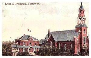 Ontario   Casselman, Eglise et Presbytere