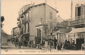 France Cote D'Azur La Turbie Vintage Postcard 01.41 