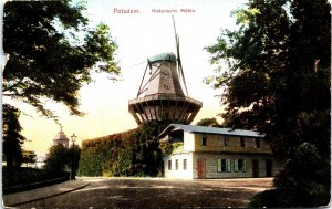 Germany Potsdam Historische Mühle Vintage Postcard B132