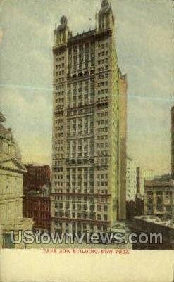 Park Row in New York City, New York