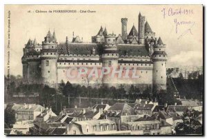 Old Postcard Chateau de Pierrefonds West Coast