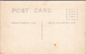 RPPC Postcard Deaconess Hospital Great Falls Montana MT