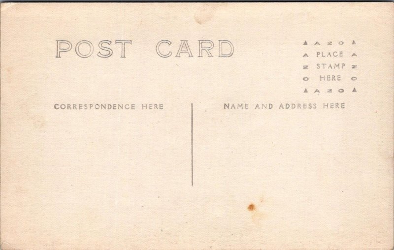 RPPC Postcard Deaconess Hospital Great Falls Montana MT