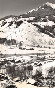 Lot189 real photo skidorf saalbach mit zwolferkogel austria salzburg