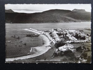 Ross & Cromarty ULLAPOOL & LOCH BROOM c1959 RP Postcard J.B. White