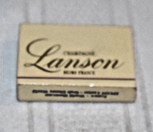 Champagne Lanson Reims France Les Chefs de France Walt Disney World Matchbox